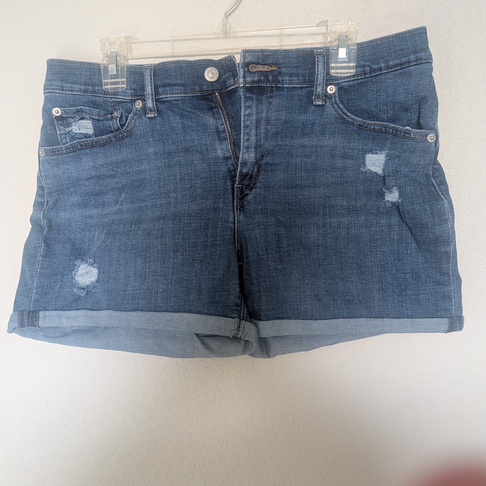Denim Blue Women's Shorts